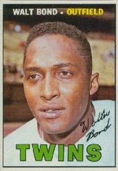 1967 Topps Baseball Cards      224     Walt Bond